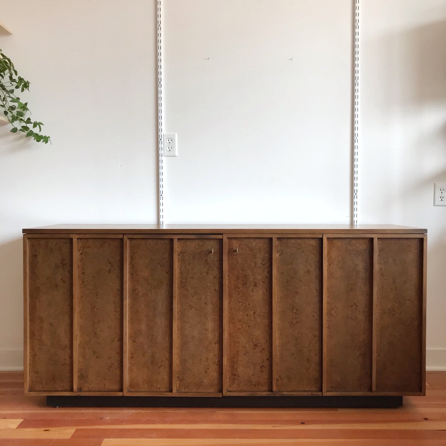 Vintage Credenza with Burled Wood