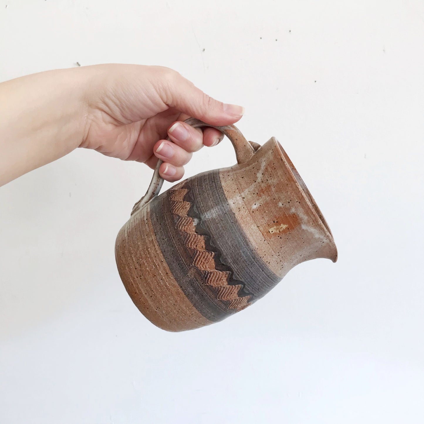 Handcrafted Pottery Pitcher