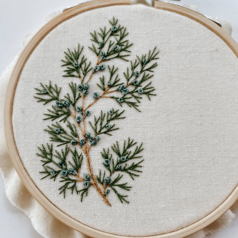 Juniper : Mini Embroidery Kit