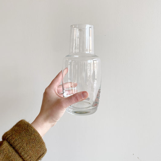 Minimalist Crystal Decanter / Vase, Krosno